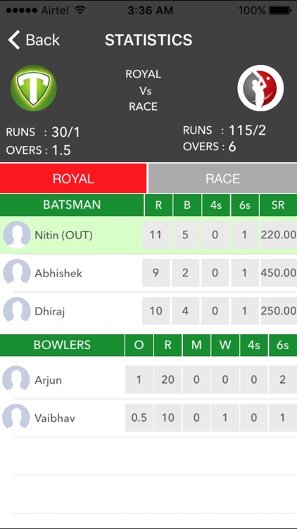 Best cricket scoring apps